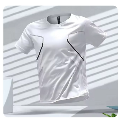 Leofric - Sportief heren t-shirt met grafisch design
