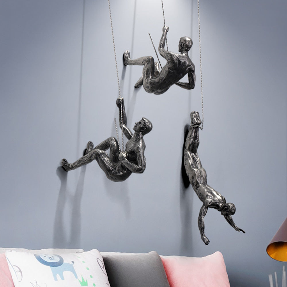 ArtiClimb - Klim Sculptuur | Interieur Eyecatcher | Uniek Wanddecoratie