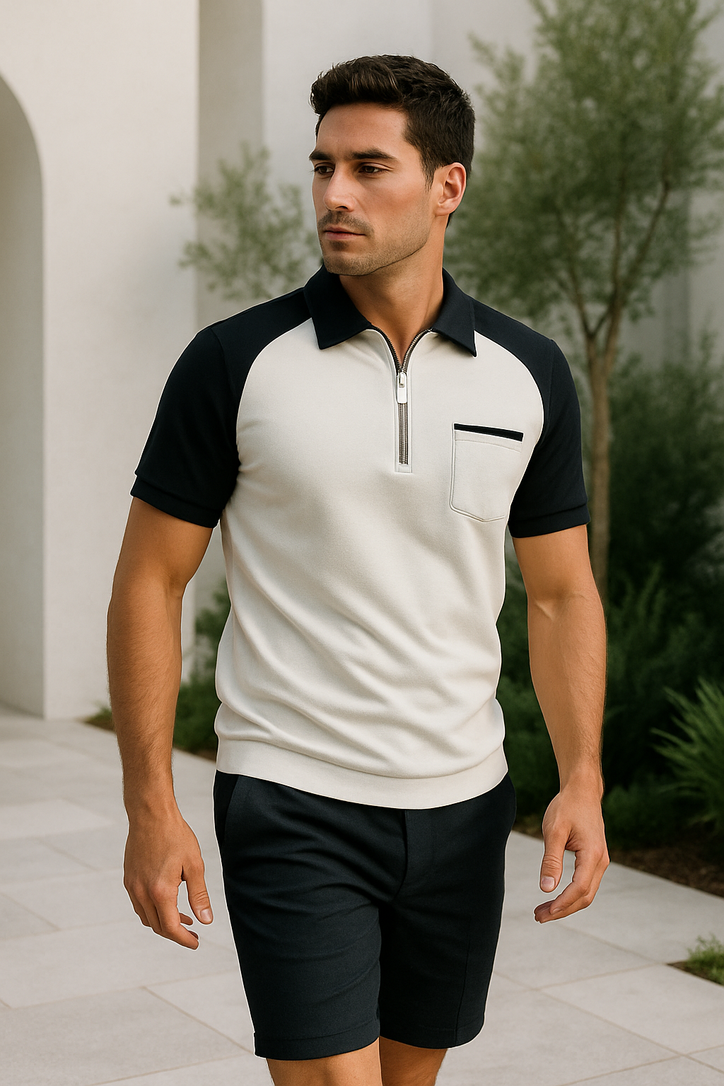 Harry | Heren getailleerd poloshirt