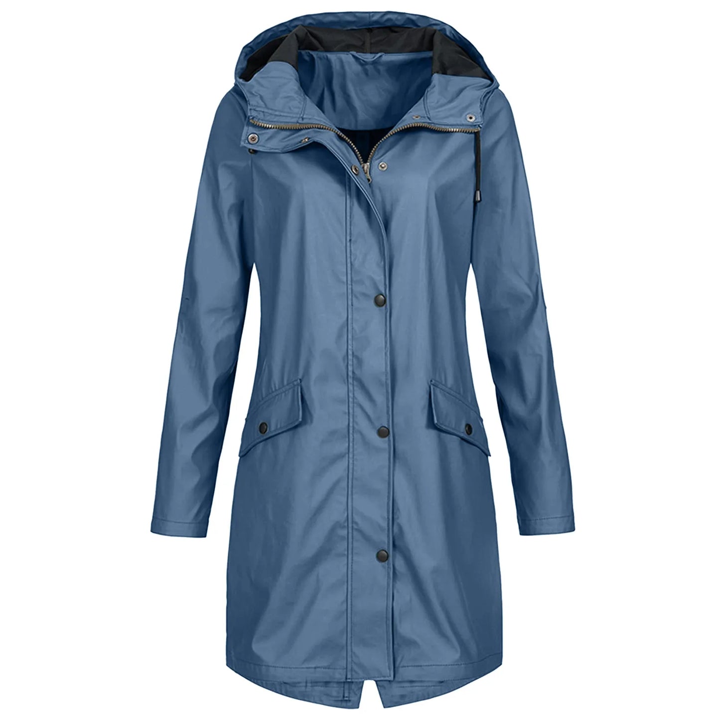 Clarissa - All-weather waterdichte lange regenjas voor vrouwen