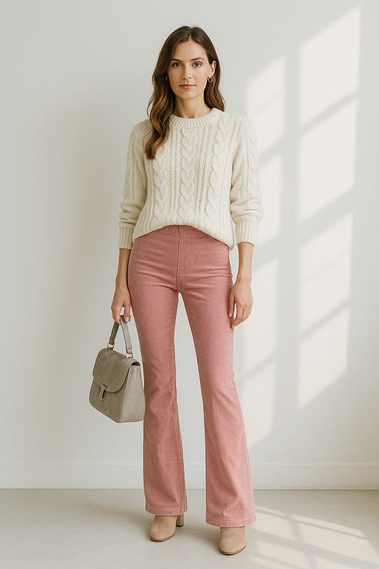Helena | Hoge Taille Flare Broek