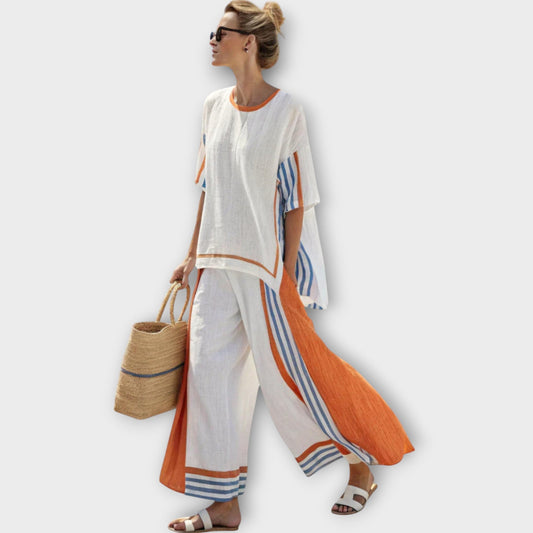 Desire - Zomerse dames co-ord set met wijde broek