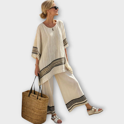 Desire - Zomerse dames co-ord set met wijde broek
