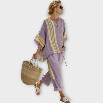 Desire - Zomerse dames co-ord set met wijde broek