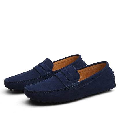 Barrett - Casual suède rijdende loafers heren