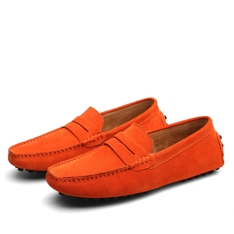 Barrett - Casual suède rijdende loafers heren