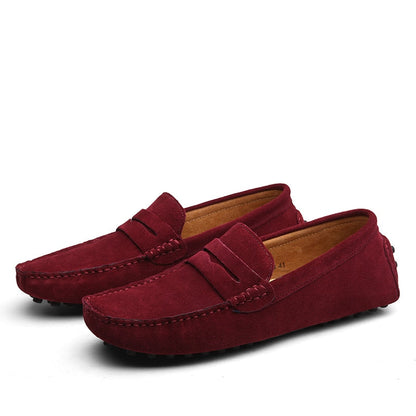 Barrett - Casual suède rijdende loafers heren