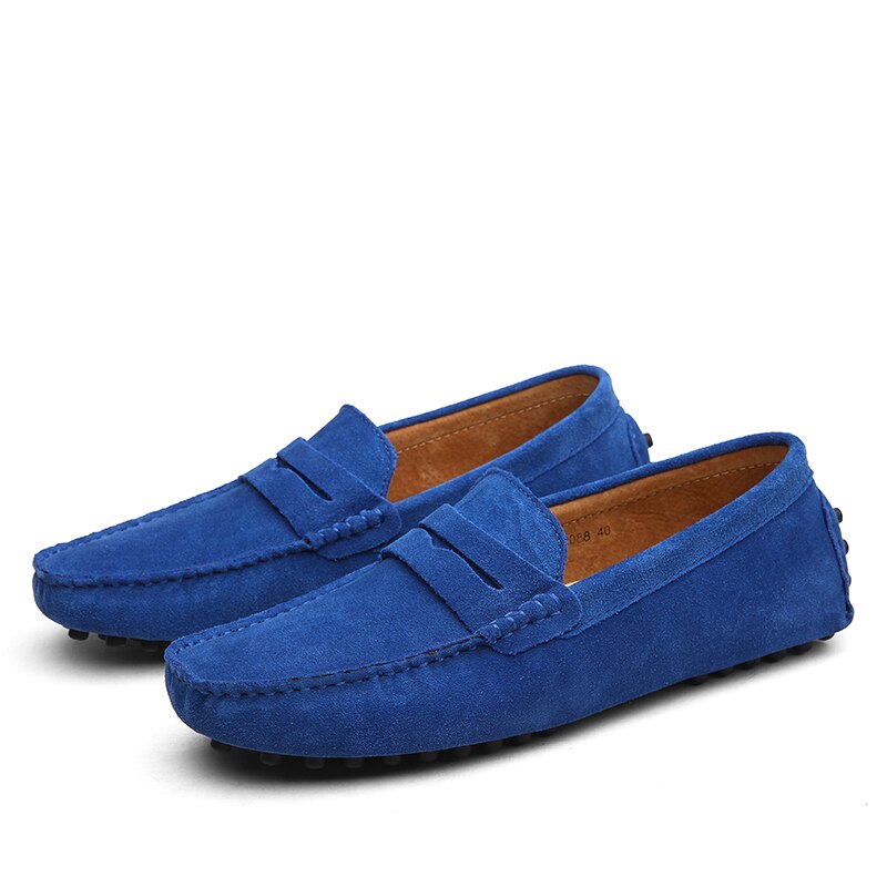 Barrett - Casual suède rijdende loafers heren