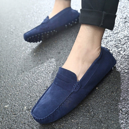 Barrett - Casual suède rijdende loafers heren