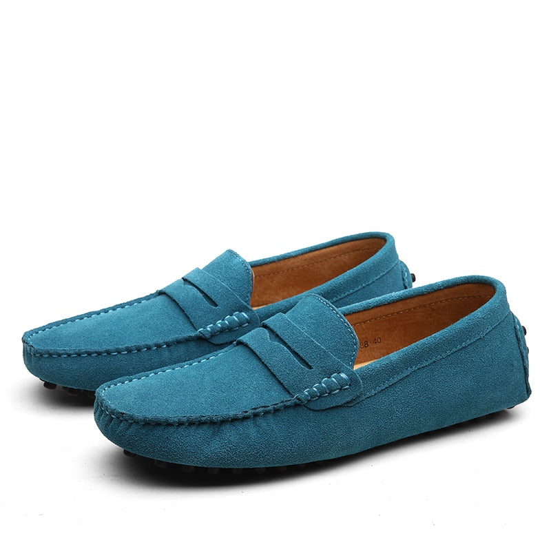 Barrett - Casual suède rijdende loafers heren