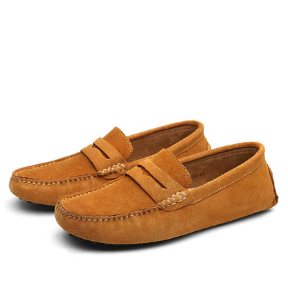 Barrett - Casual suède rijdende loafers heren