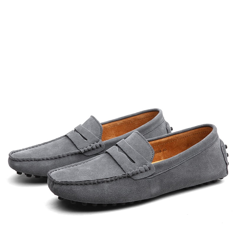 Barrett - Casual suède rijdende loafers heren