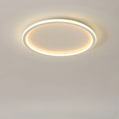 Moderne ronde LED plafondlamp met zachte sfeerverlichting