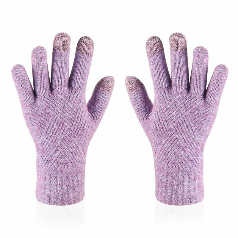 Veena - Warme gebreide handschoenen voor dames