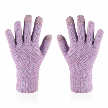 Veena - Warme gebreide handschoenen voor dames