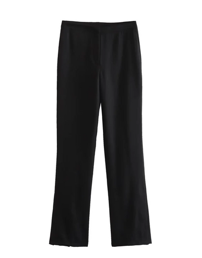 Sonja - Strapless dames set met top en rechte broek