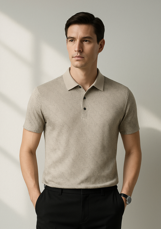 Lucas | Heren casual polo