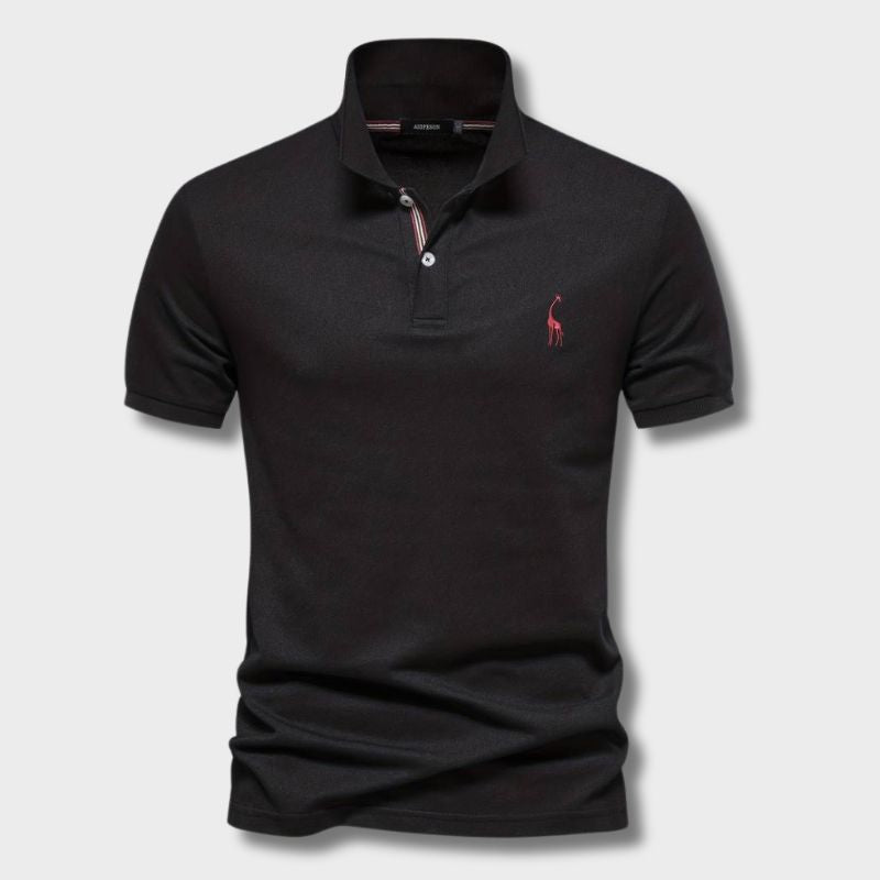 Gian - Poloshirt met zachte ademende stof