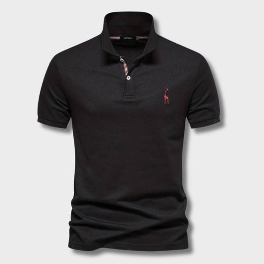 Gian - Poloshirt met zachte ademende stof