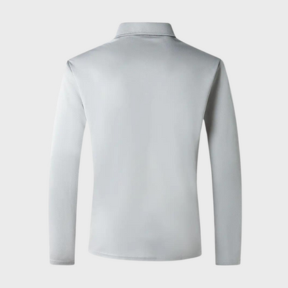 Jeroen - Heren longsleeve ruit details