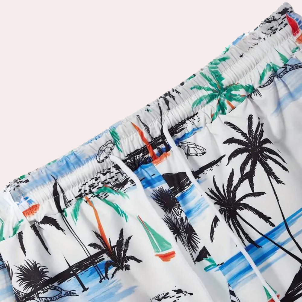 Jaroslav - Heren set met korte mouwen en relaxte short