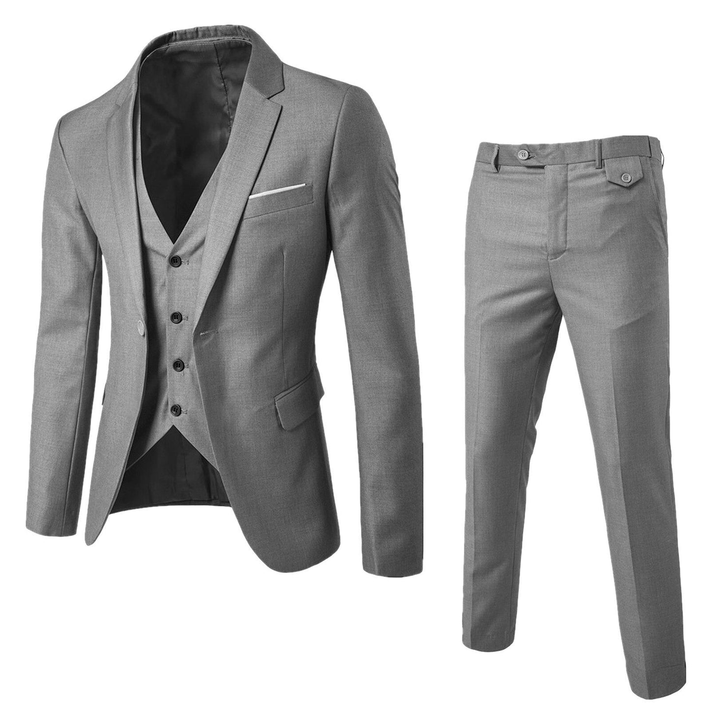 Stuart - Klassiek slim fit herenpak