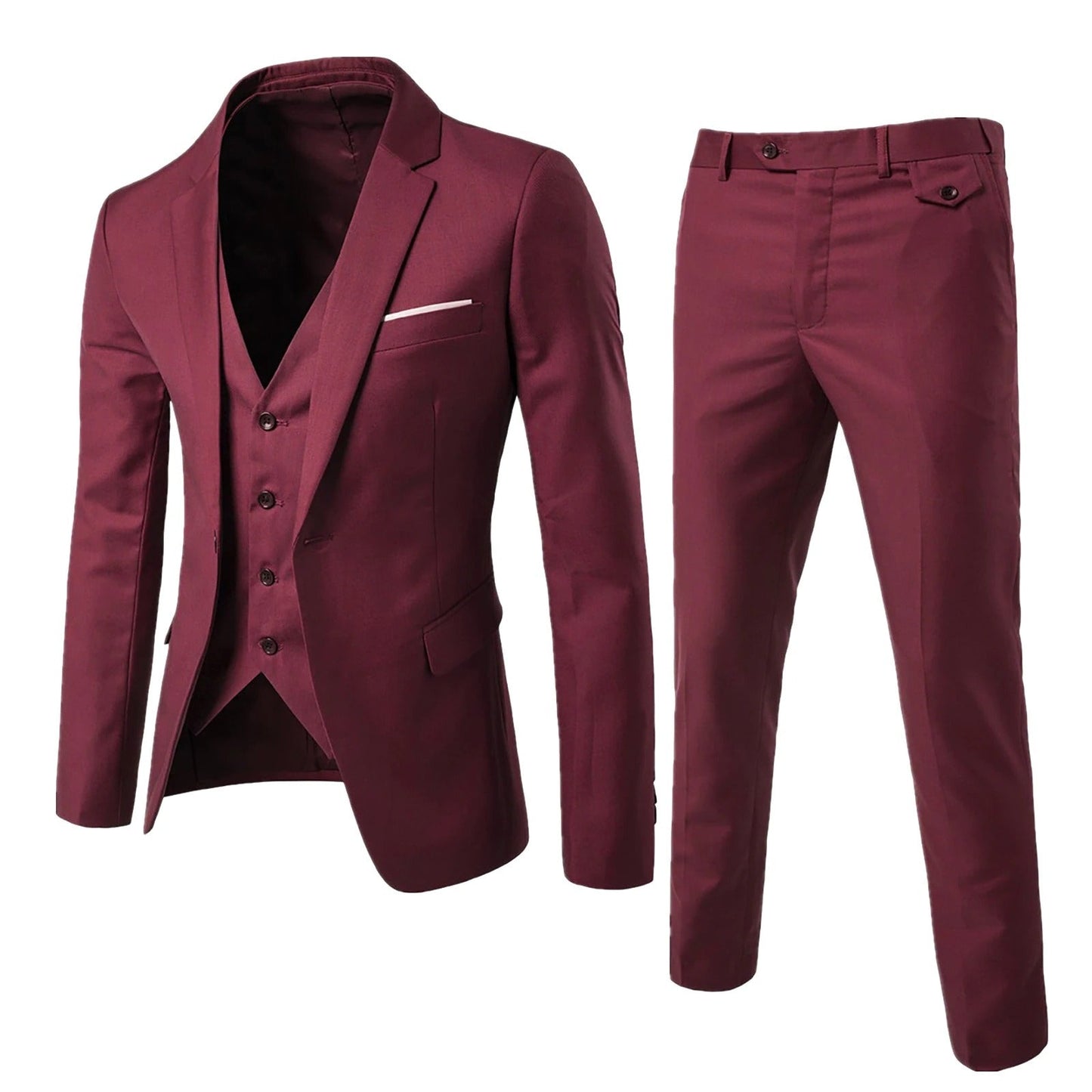 Stuart - Klassiek slim fit herenpak