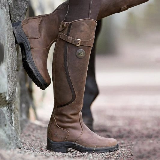 Elegante kniehoge ergonomische laarzen voor dames - Maxima
