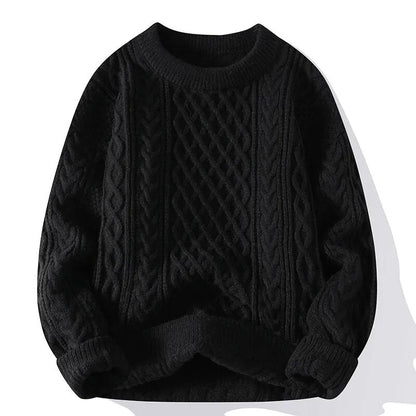 Casey - Cosy gebreide kabeltrui unisex