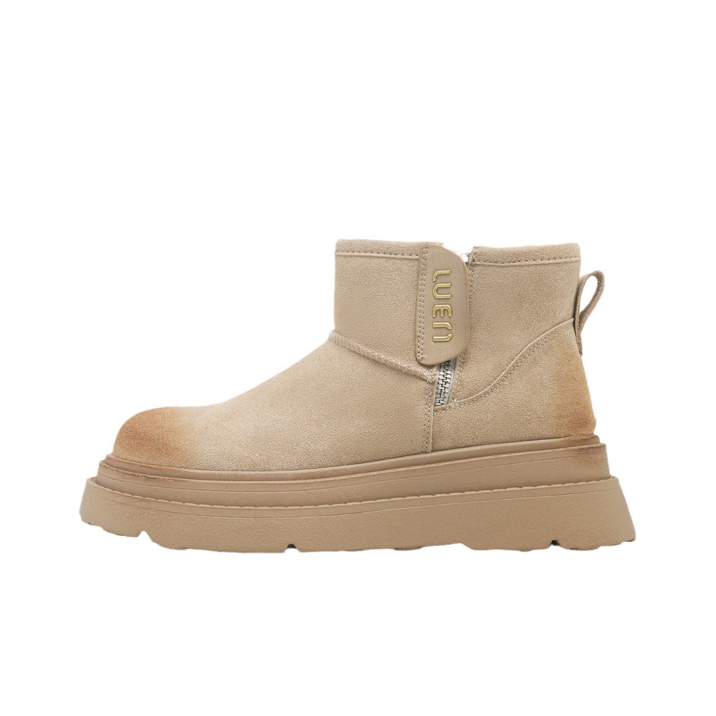 Xylia - Winter enkellaarsjes met fleecevoering voor dames
