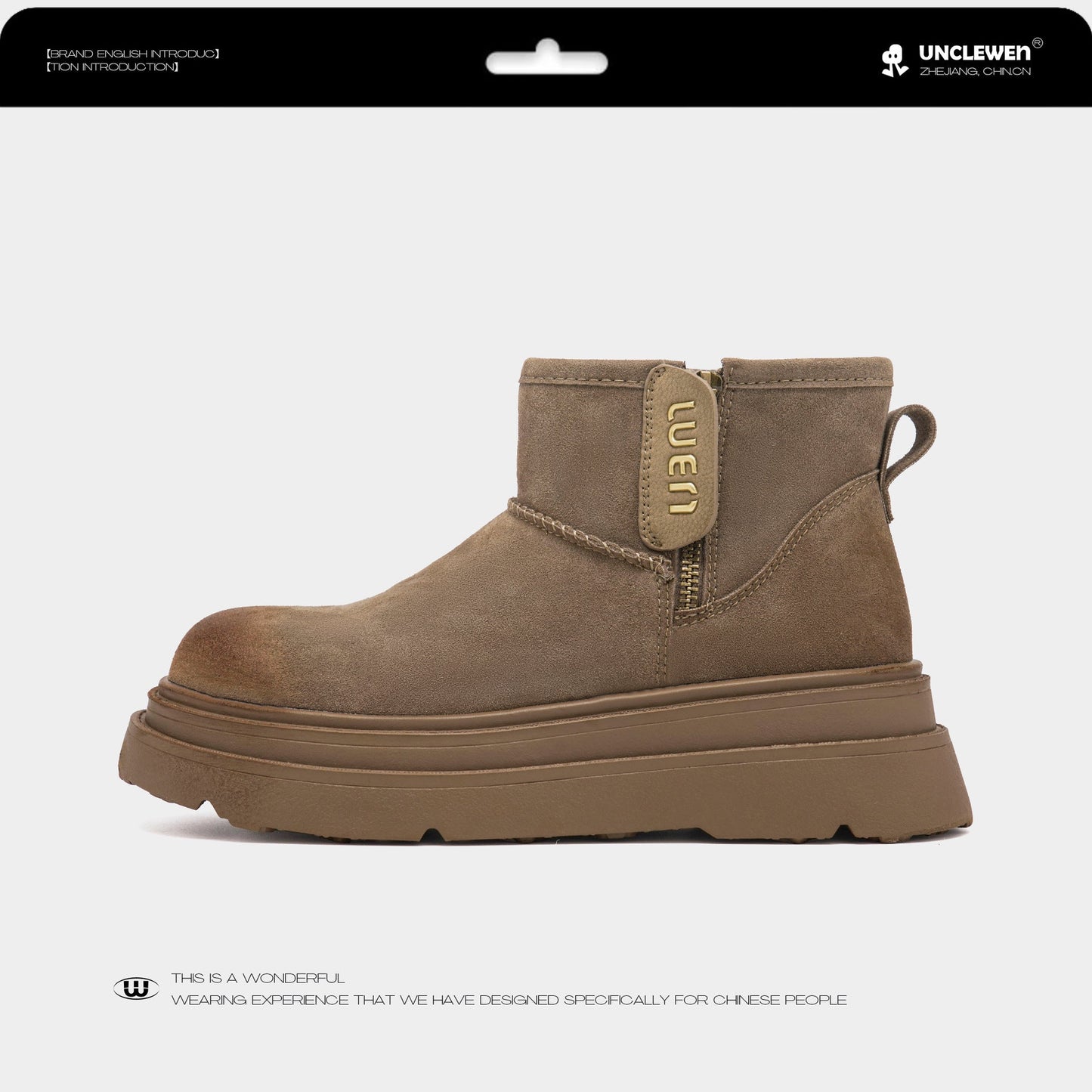 Xylia - Winter enkellaarsjes met fleecevoering voor dames