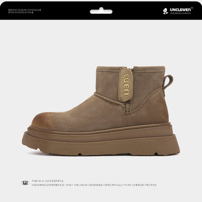 Xylia - Winter enkellaarsjes met fleecevoering voor dames