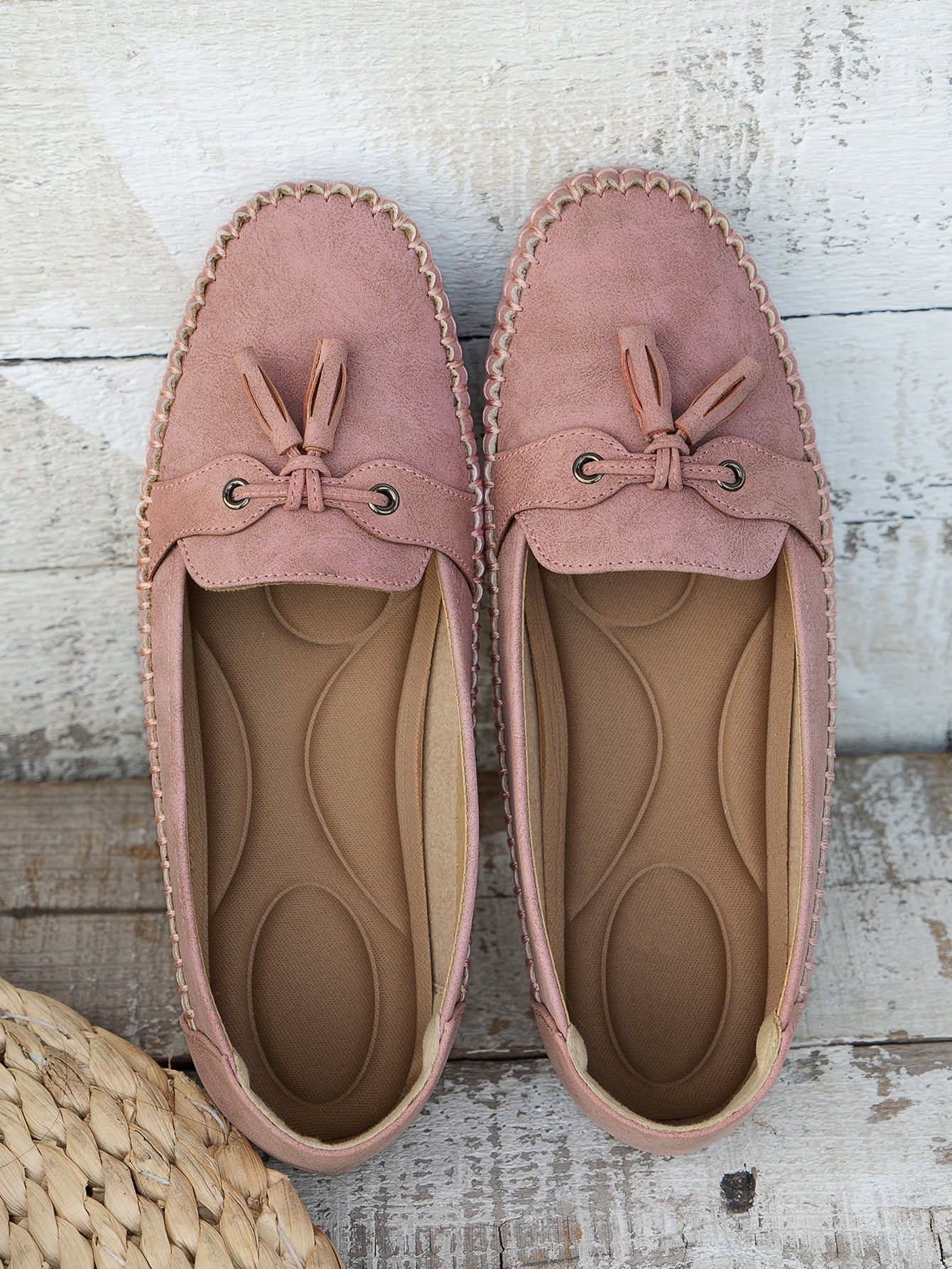 Ulyssa - Dames loafers met strikdetail en flexibele zool