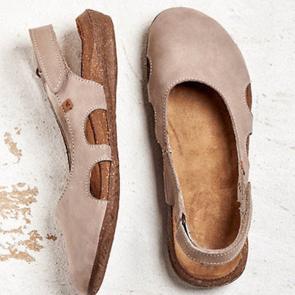 Alira - Dames slingback flats met gesloten neus