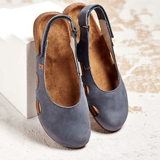 Alira - Dames slingback flats met gesloten neus