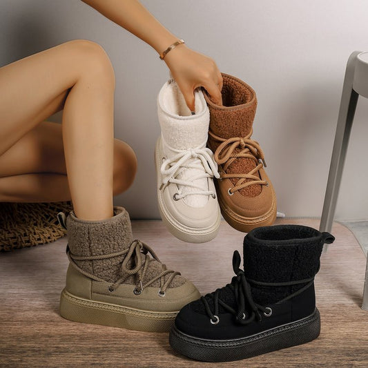 Sayda - Winterlaarzen met fleecevoering voor dames