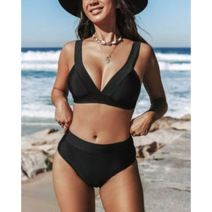 Herria  – Bikini set met hoge taille en brede bandjes voor dames