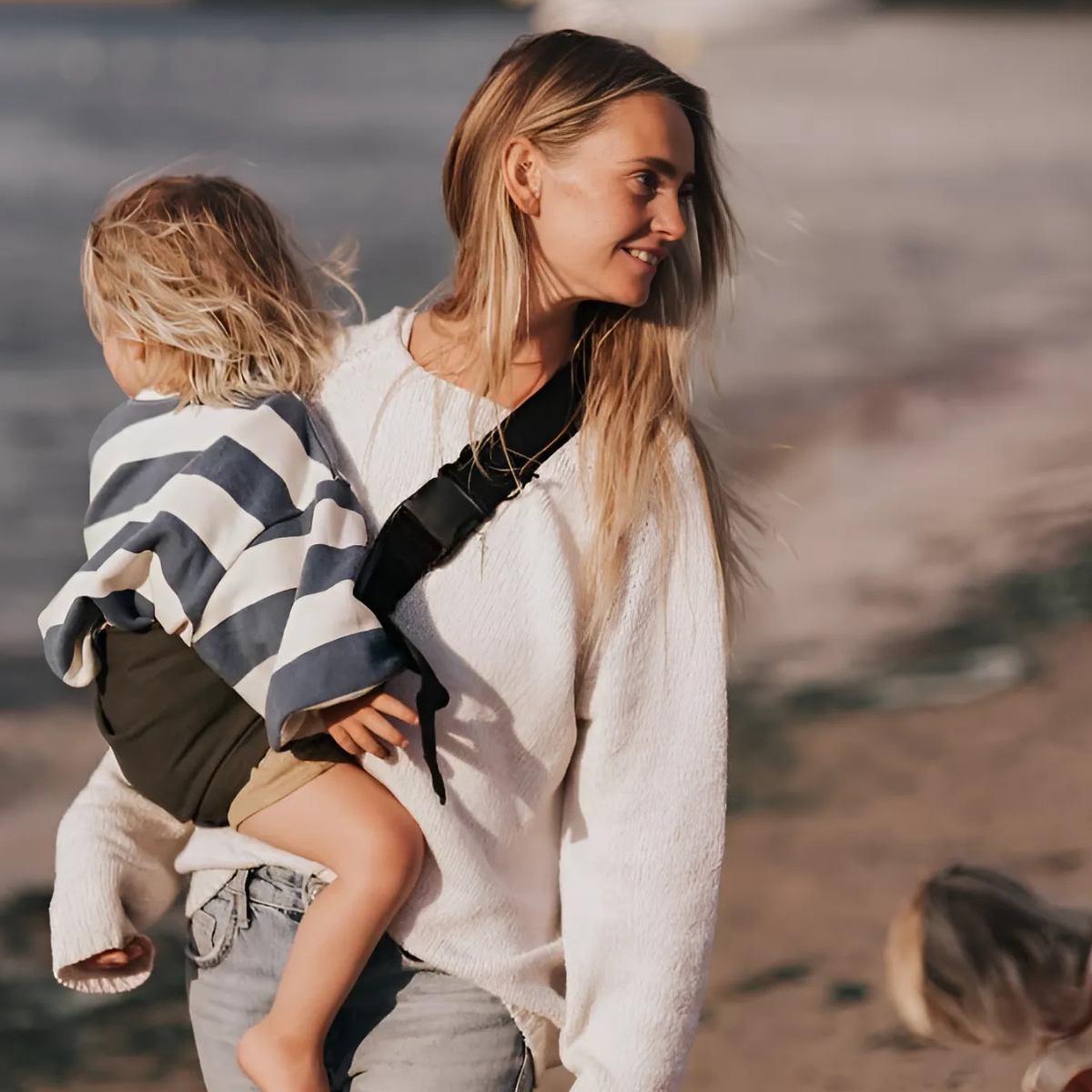 Zachte verstelbare draagzak voor baby's