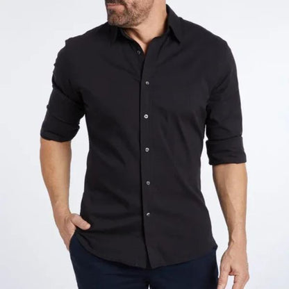 Cyrus | Slim fit overhemd met knoopsluiting voor heren