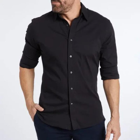Cyrus | Slim fit overhemd met knoopsluiting voor heren