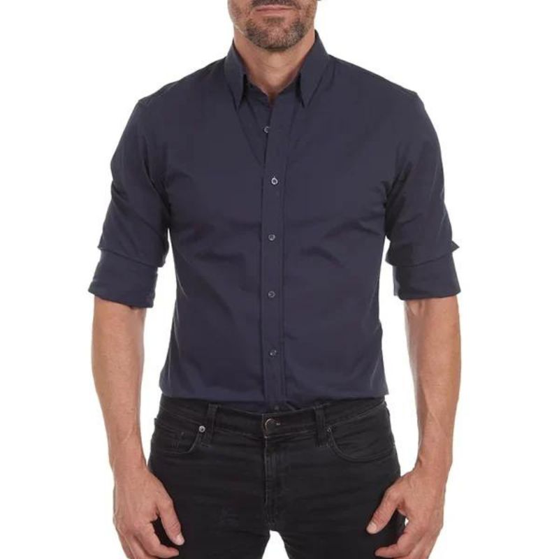 Cyrus | Slim fit overhemd met knoopsluiting voor heren