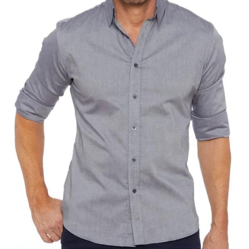 Cyrus | Slim fit overhemd met knoopsluiting voor heren