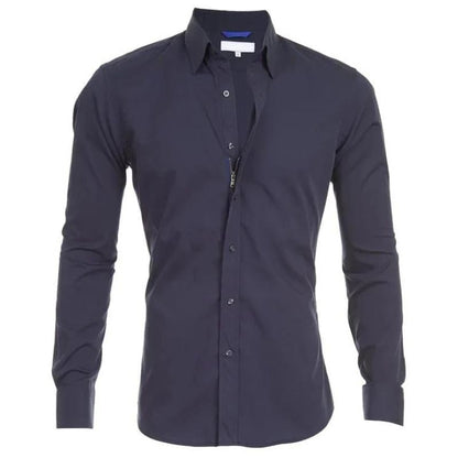 Cyrus | Slim fit overhemd met knoopsluiting voor heren