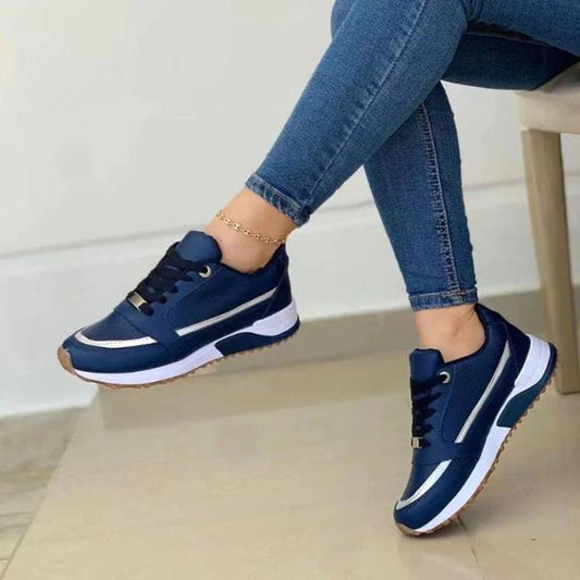 Zenstep Navy - Comfortabele sportschoen met sublieme looks dames