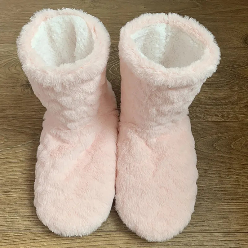 Calantha - Met fleece gevoerde schoenen in pluche voor dames
