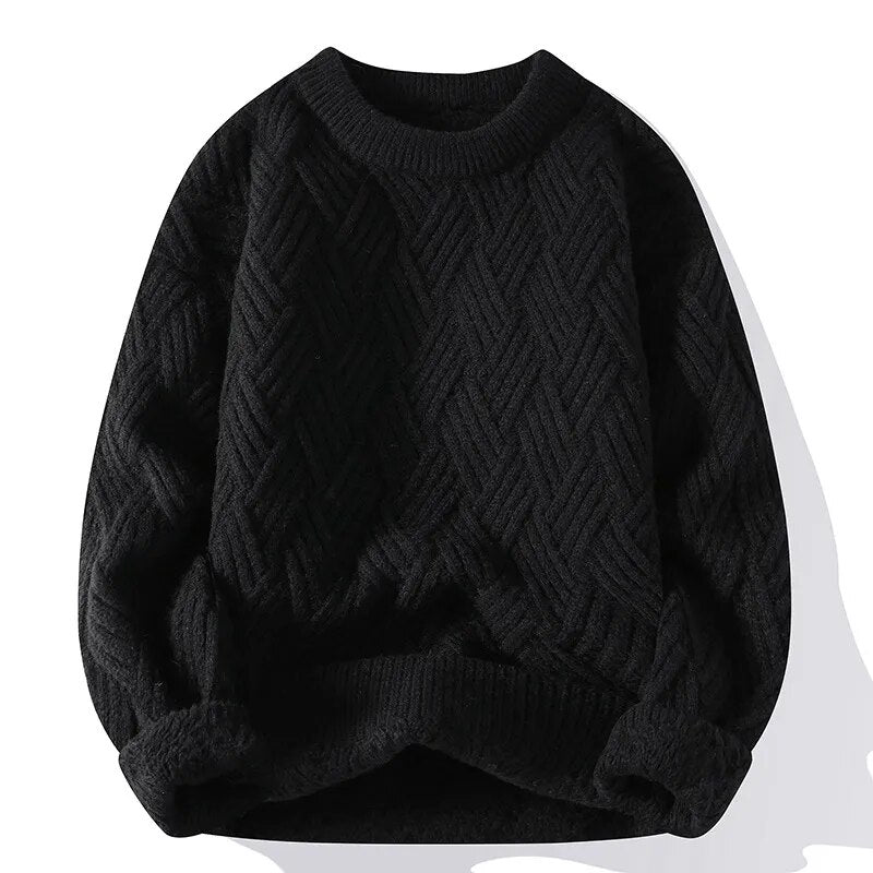 Casey - Cosy gebreide kabeltrui unisex