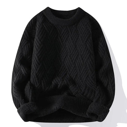 Casey - Cosy gebreide kabeltrui unisex