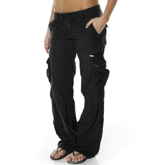 Avril Cargo Pants - Stoere streatwear cargo broek met zakken voor dames