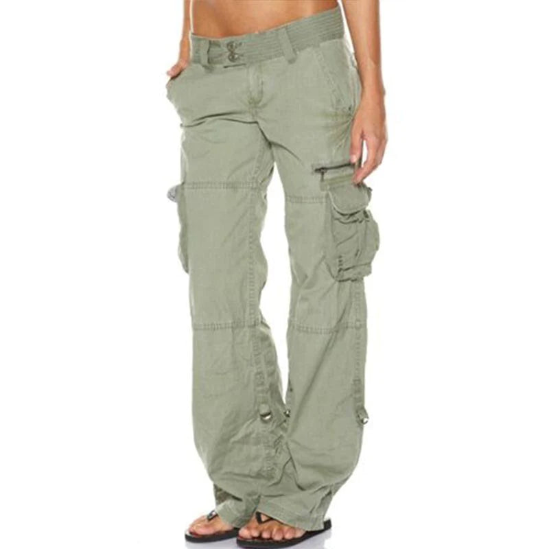 Avril Cargo Pants - Stoere streatwear cargo broek met zakken voor dames