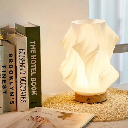 Wavy Ribbed Lamp